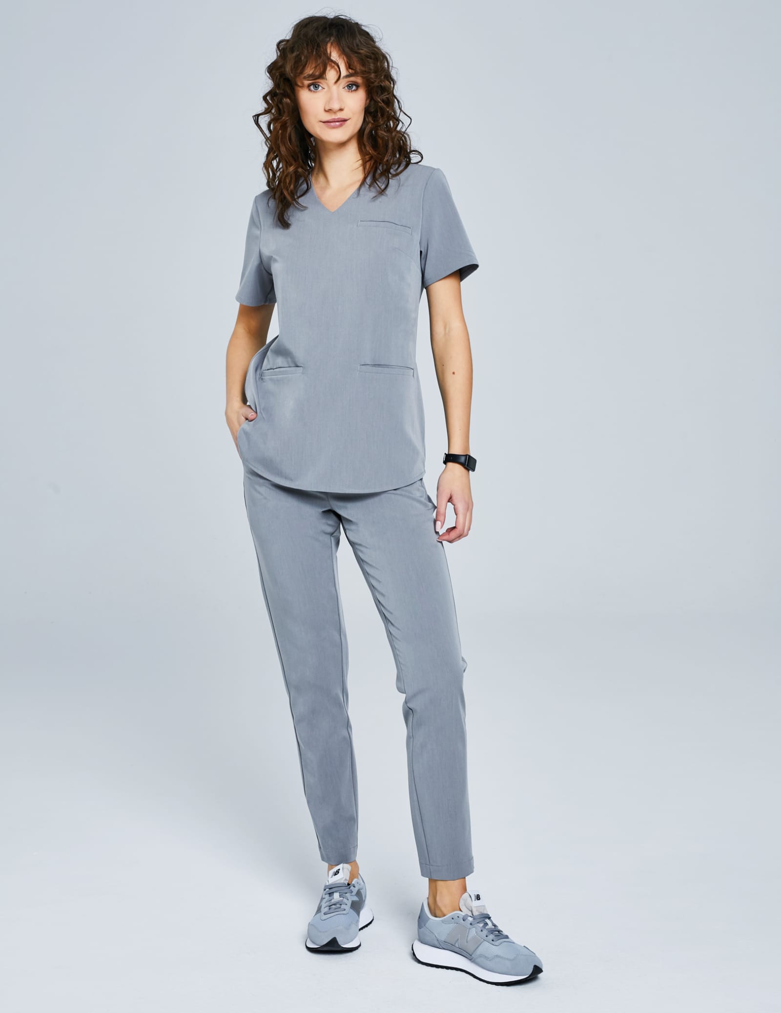 Basic-Hose für Damen – SHARK GREY