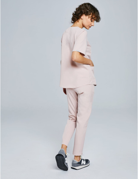 Damen Basic Hose - DUSTY ROSE
