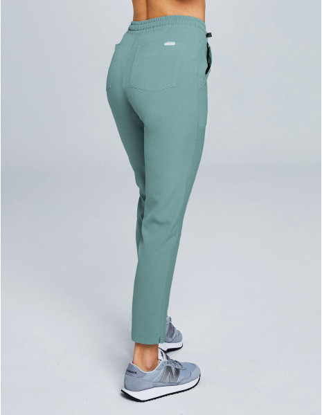 Damen Basic Hose - DUSTY GREEN