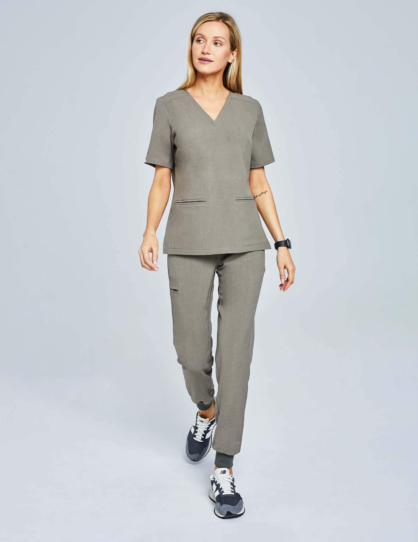 Damen-Jogginghose – DUNKLER SAND Damen-Jogginghose – DUNKLER SAND