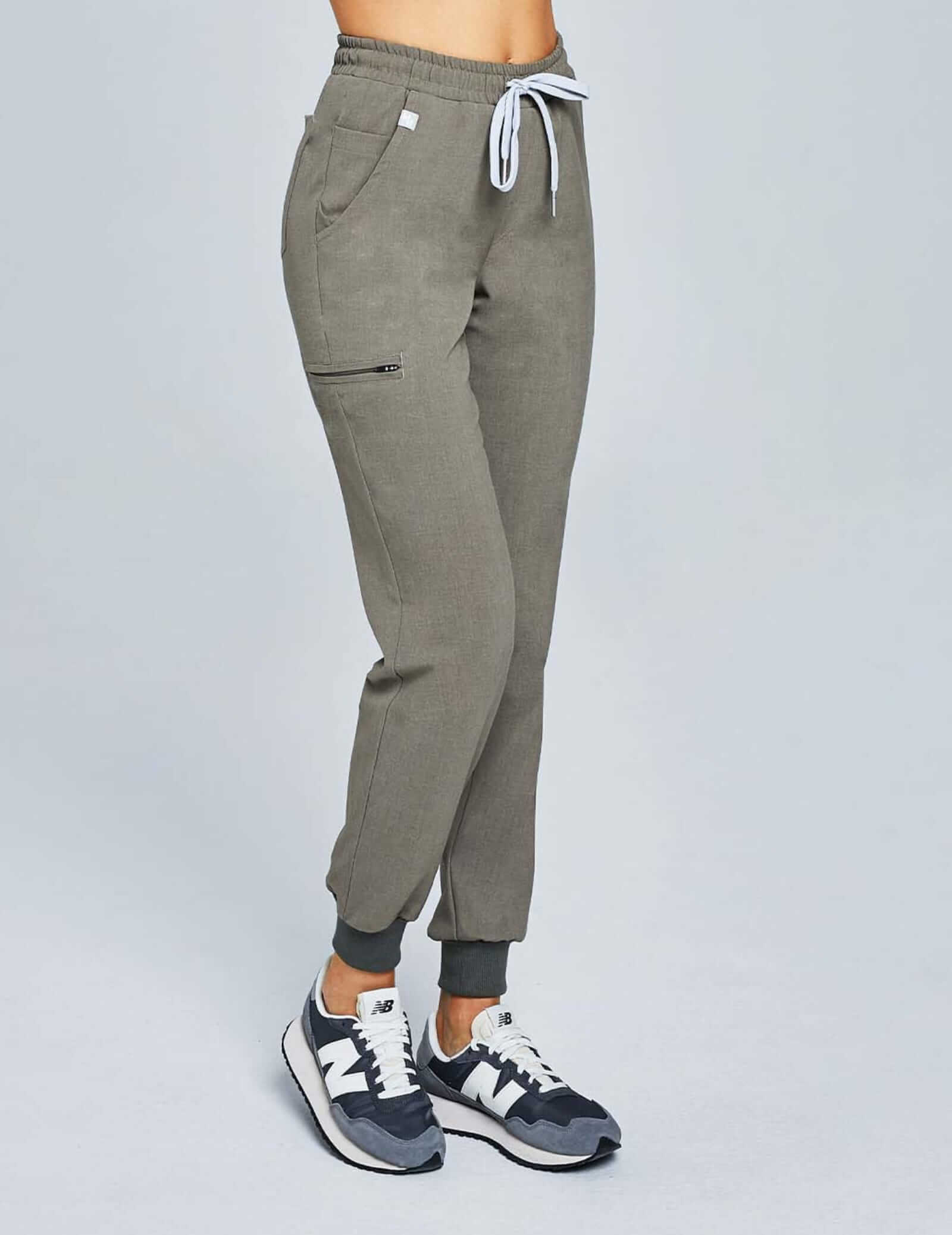 Damen-Jogginghose – DUNKLER SAND