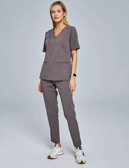 Casy Damen Sweatshirt - SCHOKOLADENBRAUN Casy Damen Sweatshirt - SCHOKOLADENBRAUN