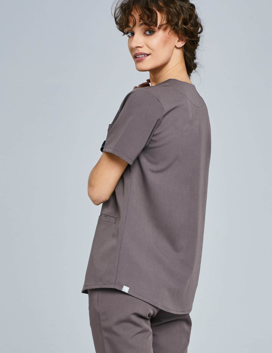 Grace Medical Sweatshirt – SCHOKOLADENBRAUN Grace Medical Sweatshirt – SCHOKOLADENBRAUN