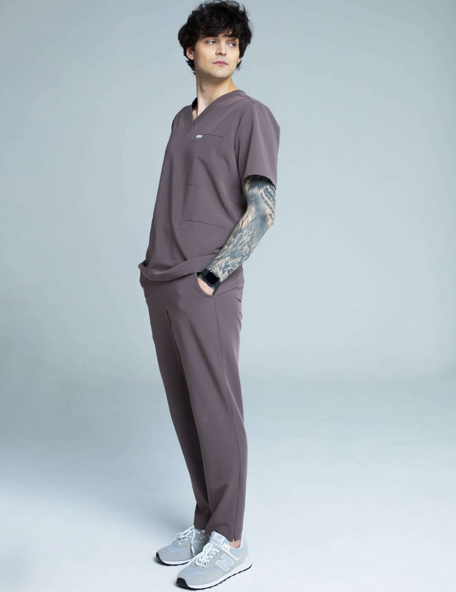 Herren-Basic-Hose – SCHOKOLADENBRAUN Herren-Basic-Hose – SCHOKOLADENBRAUN