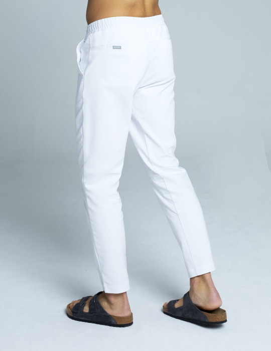 Herren-Basic-Hose – Weiß Herren-Basic-Hose – Weiß