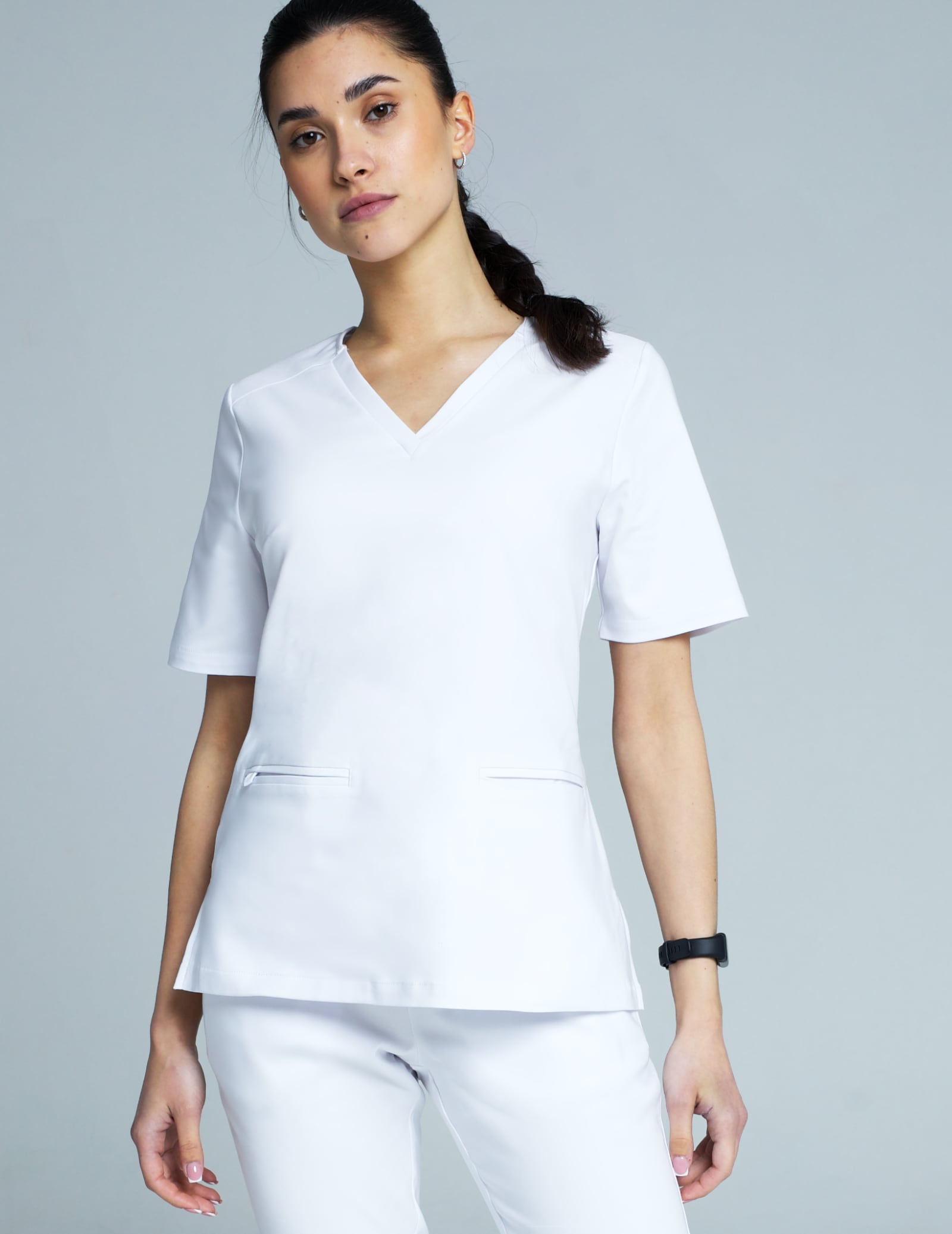 Casy Damen-Sweatshirt – Weiß