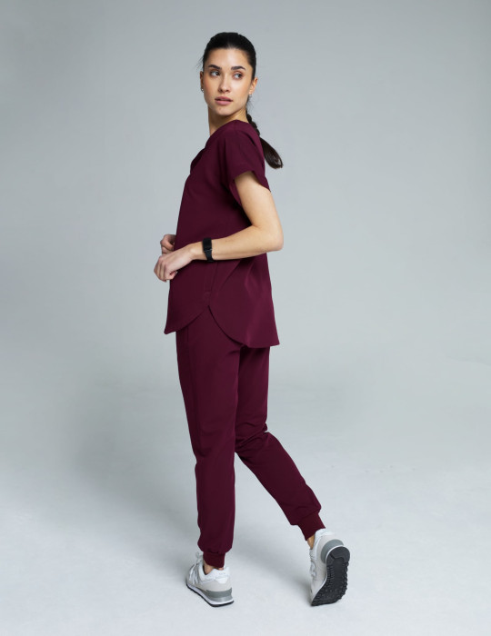 Damen-Jogginghose – BURGUND Damen-Jogginghose – BURGUND