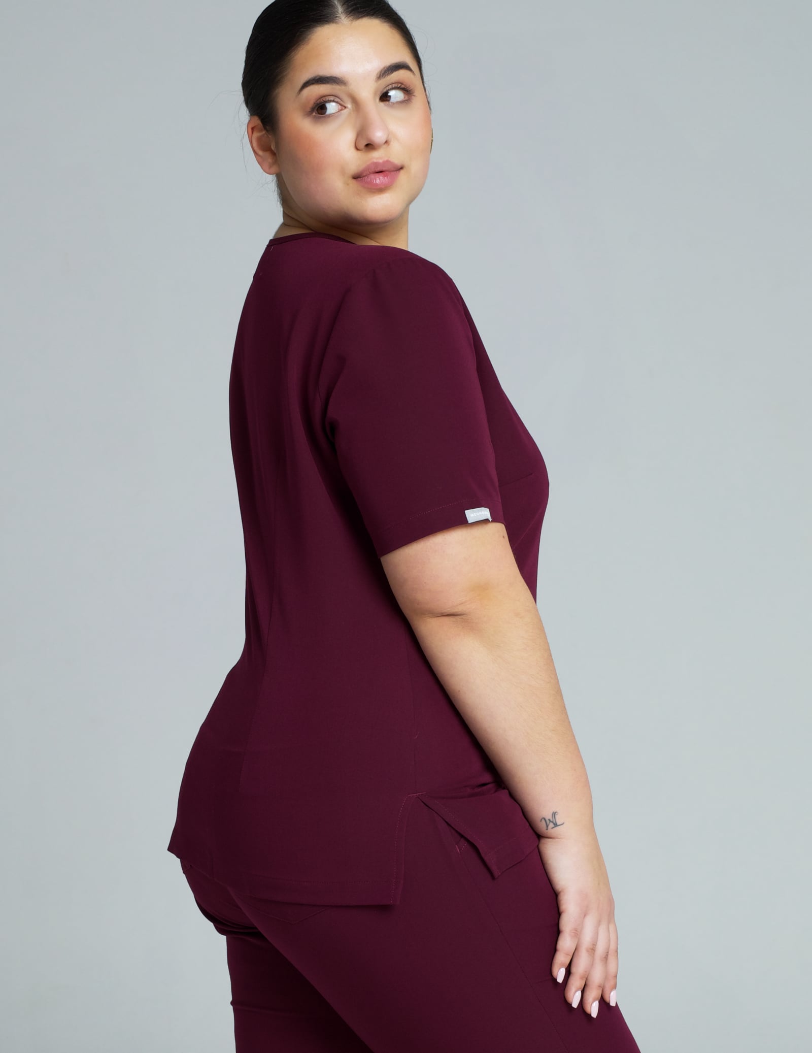 Casy Damen-Sweatshirt – BURGUND Casy Damen-Sweatshirt – BURGUND