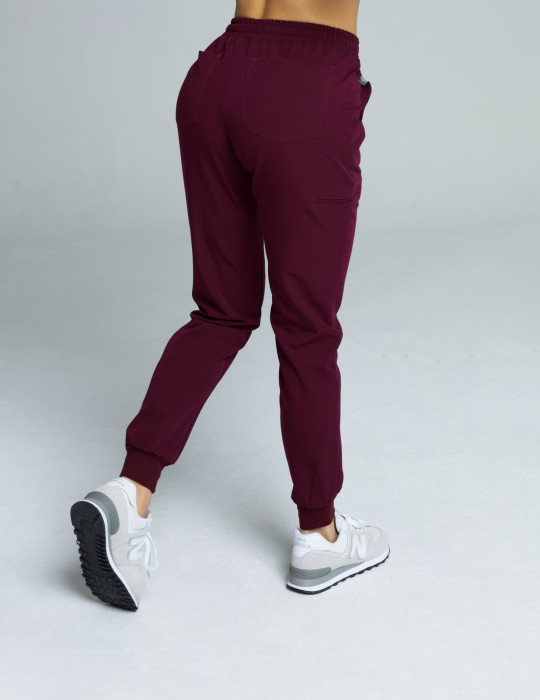 Damen-Jogginghose – BURGUND Damen-Jogginghose – BURGUND