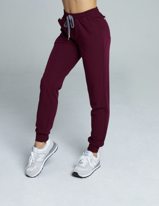 Damen-Jogginghose – BURGUND Damen-Jogginghose – BURGUND