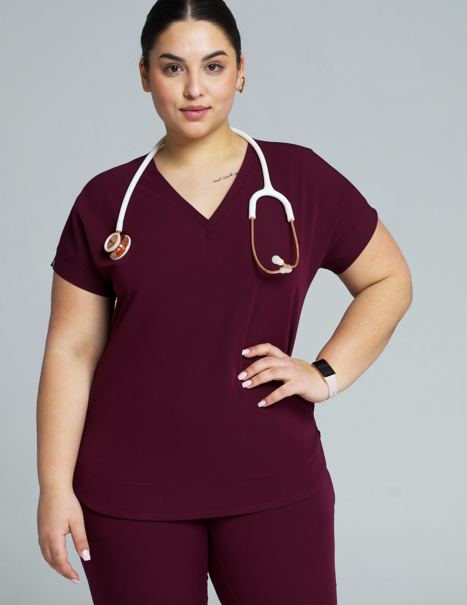 Kendall Medical Sweatshirt – BURGUND