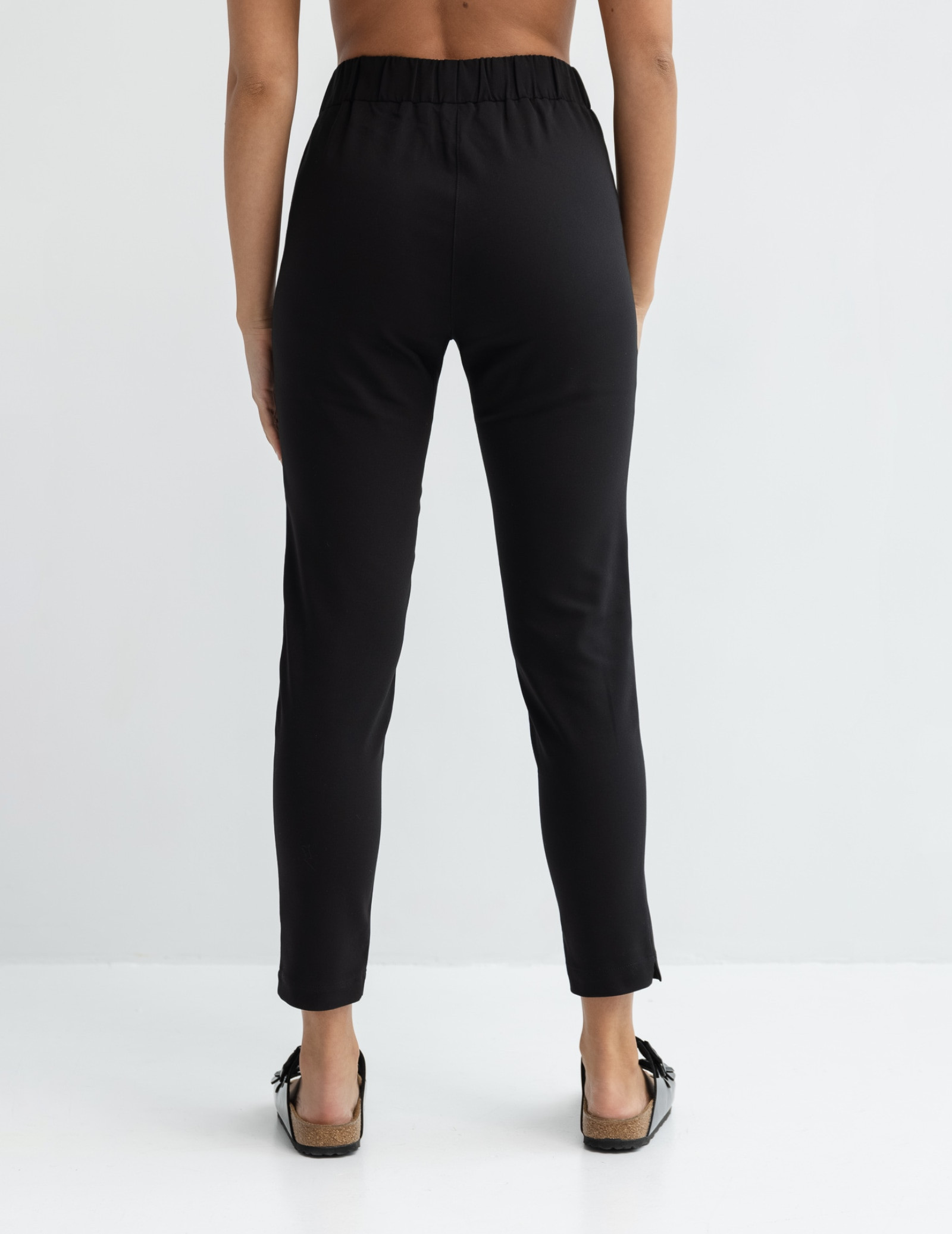 Damen Medizinische Hose Slim Fit- TRUE BLACK