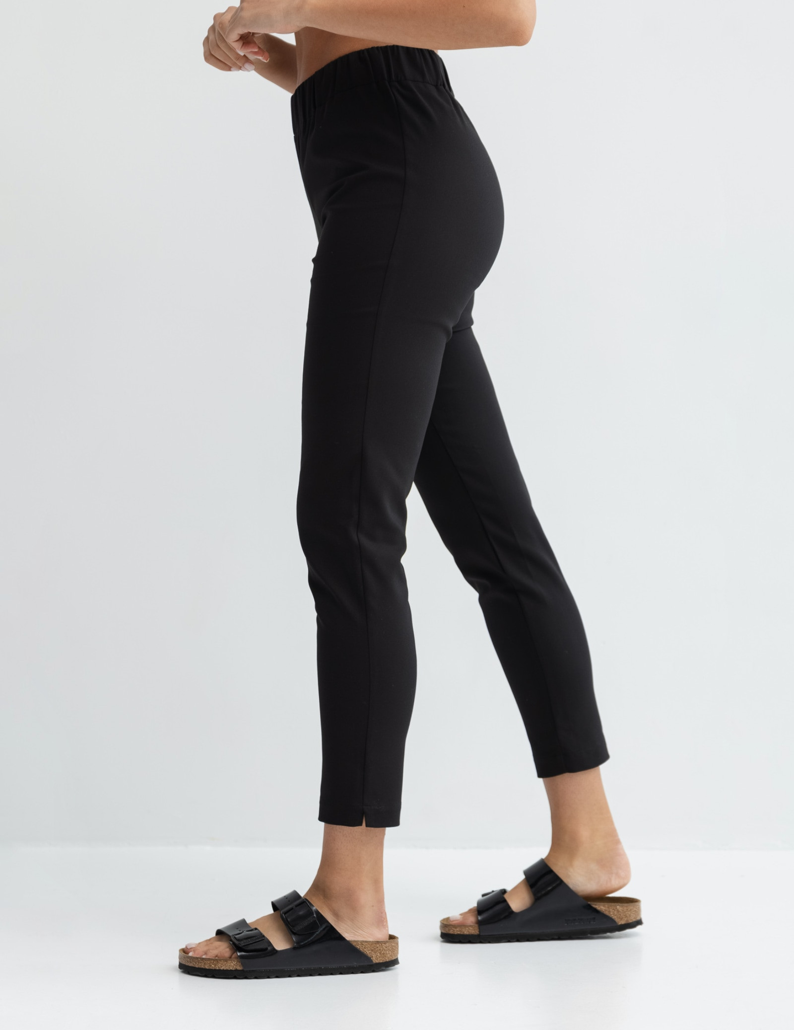 Damen Medizinische Hose Slim Fit- TRUE BLACK