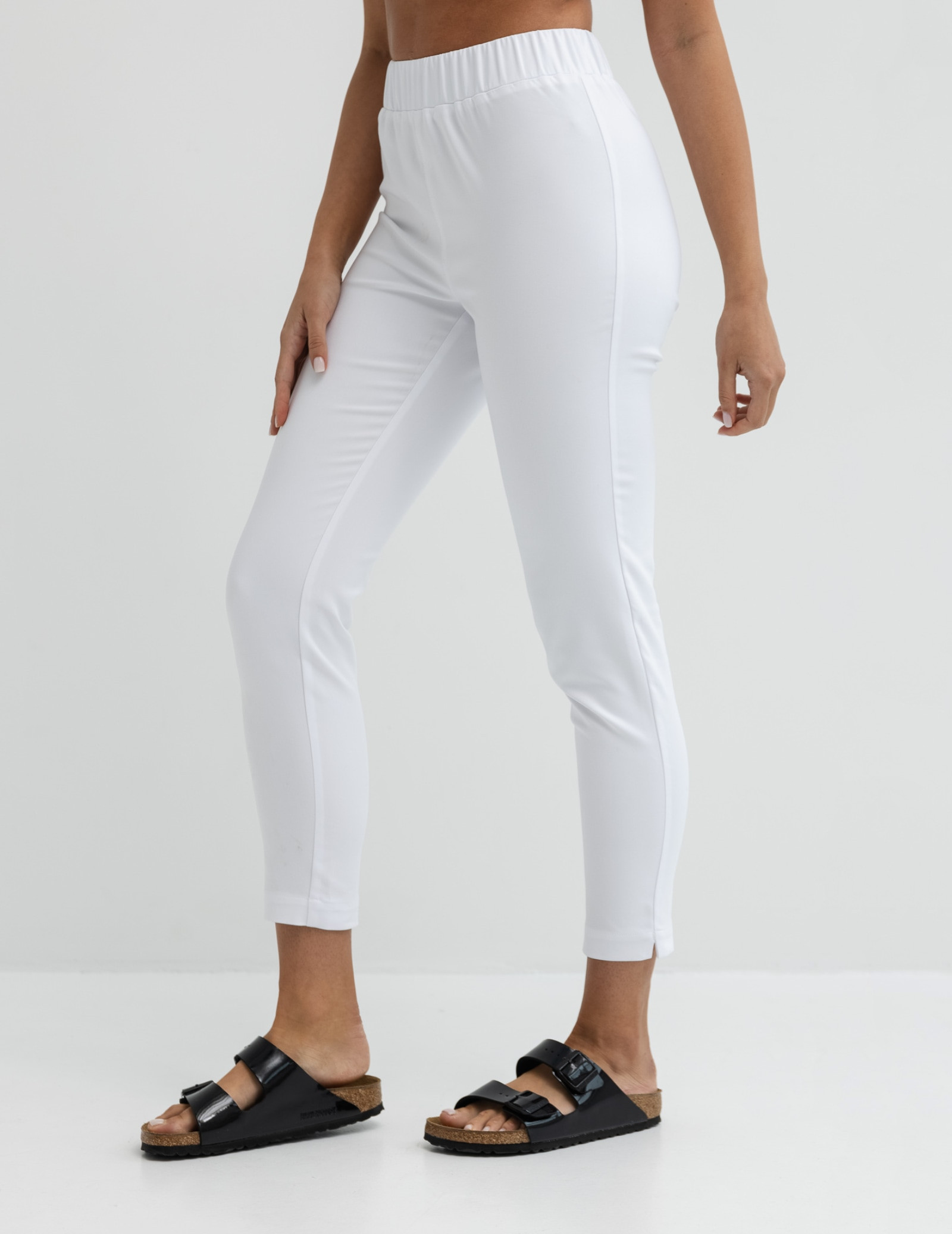Damen Medizinische Hose Slim Fit - WHITE