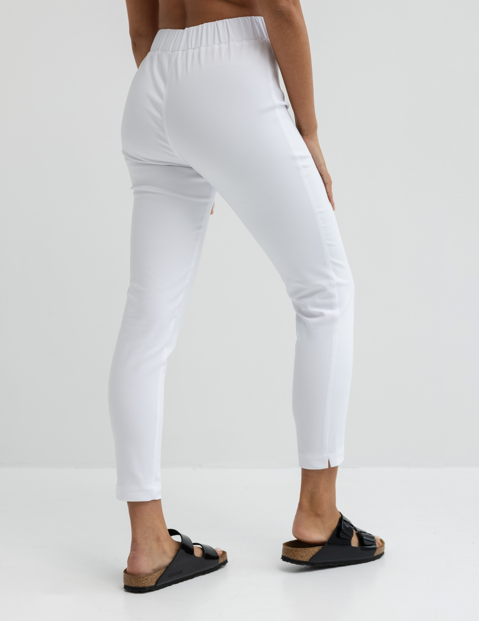 Damen Medizinische Hose Slim Fit - WHITE