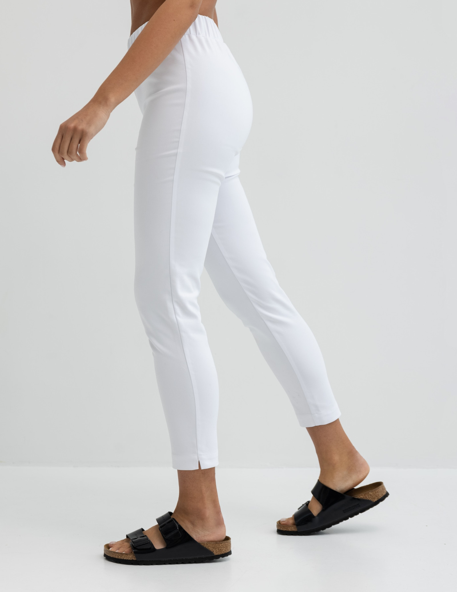 Damen Medizinische Hose Slim Fit - WHITE