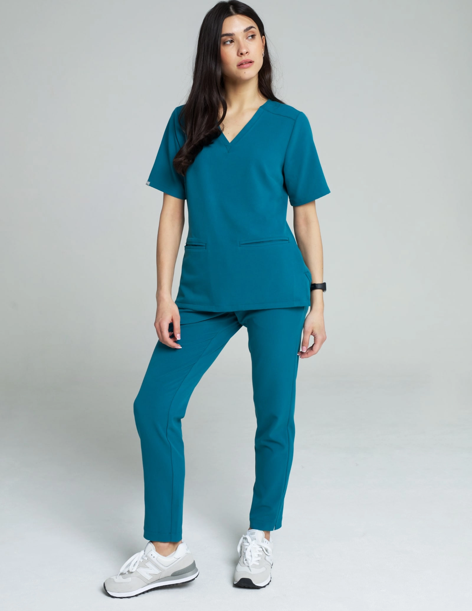 Medizinischer Kasack Casy - OCEAN BLUE