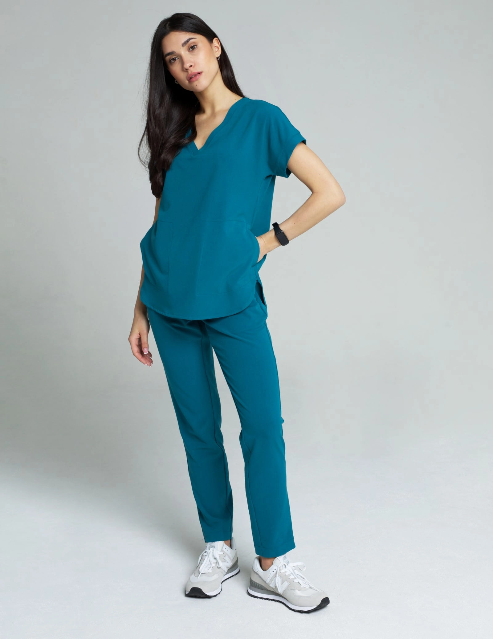 Damen Hose Basic - OCEAN BLUE