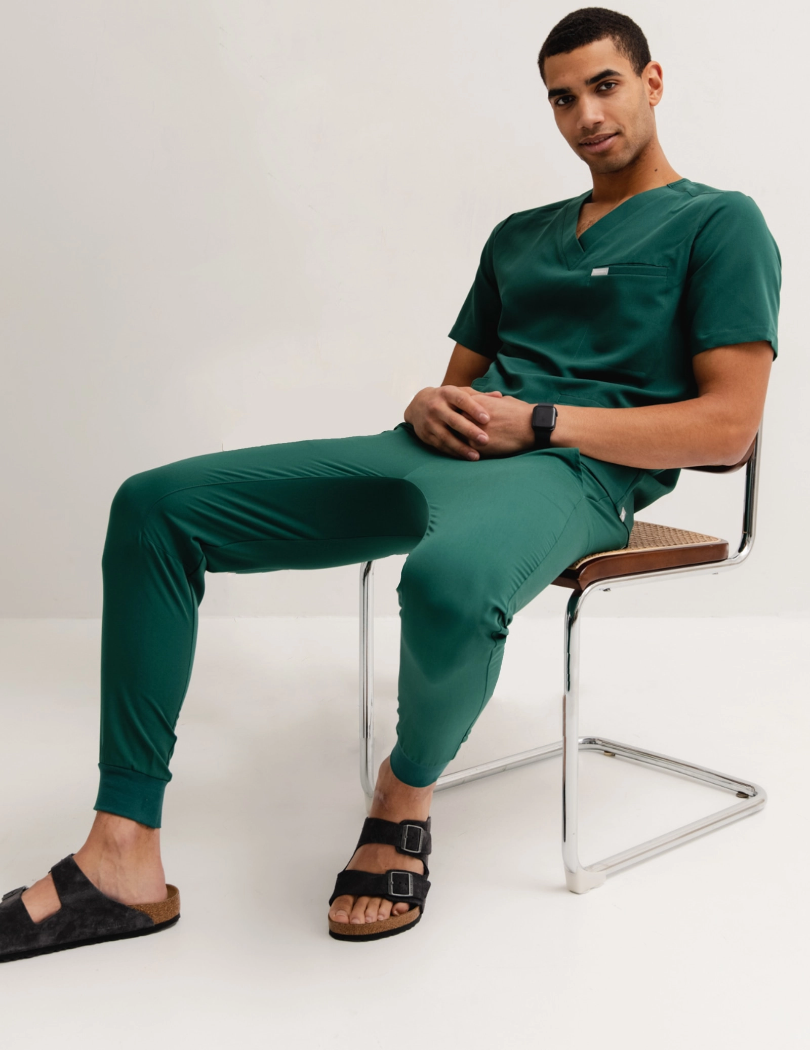 Medizinische Bluse Birbal - EDEN GRÜN