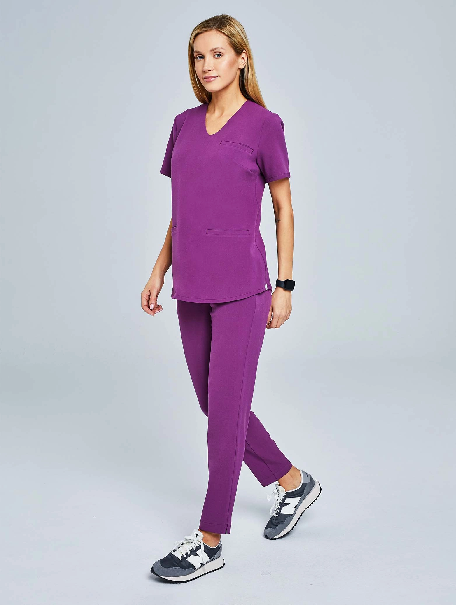 Medizinischer Kasack Grace - GRAPE PURPLE
