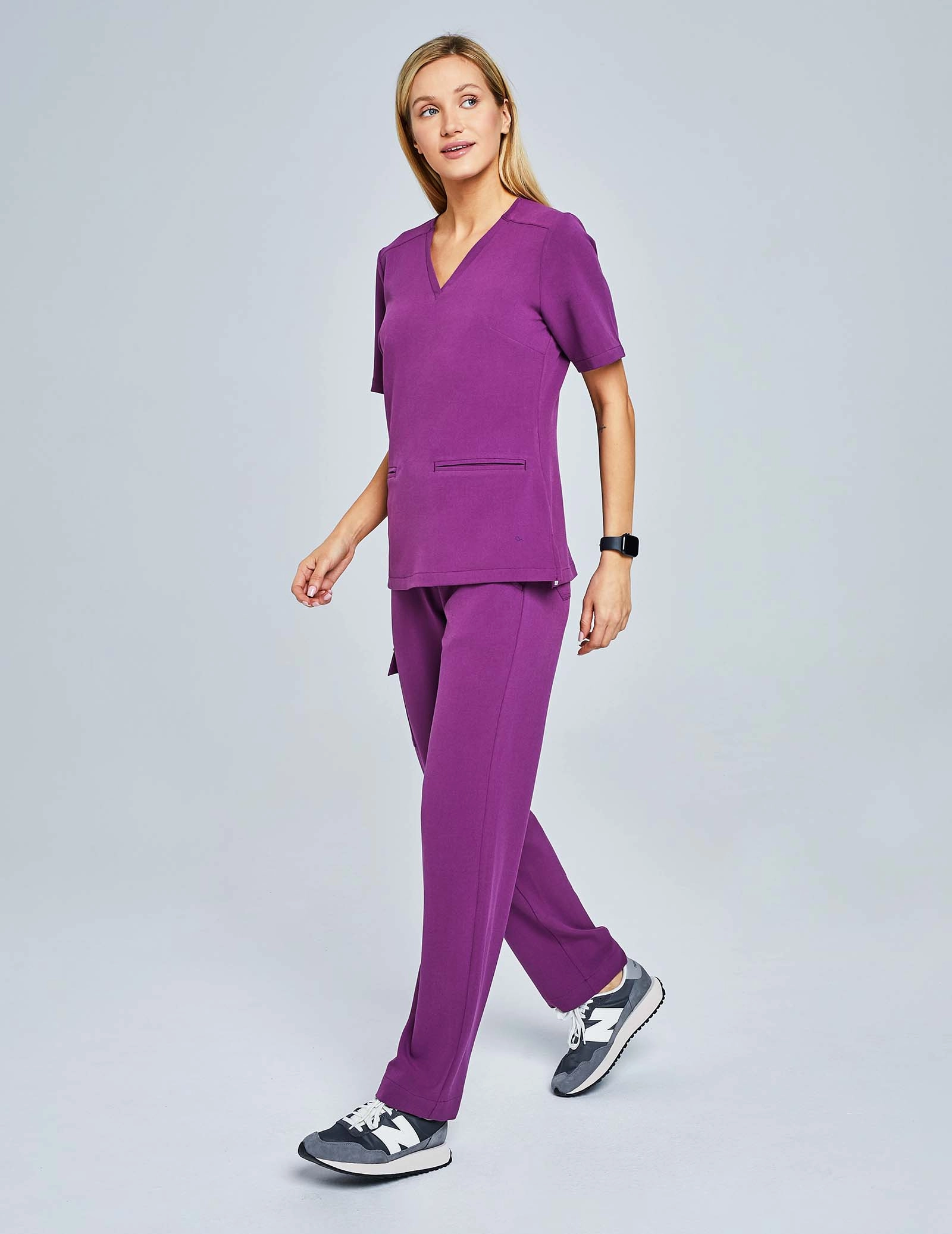 Medizinischer Kasack Casy - GRAPE PURPLE Medizinischer Kasack Casy - GRAPE PURPLE