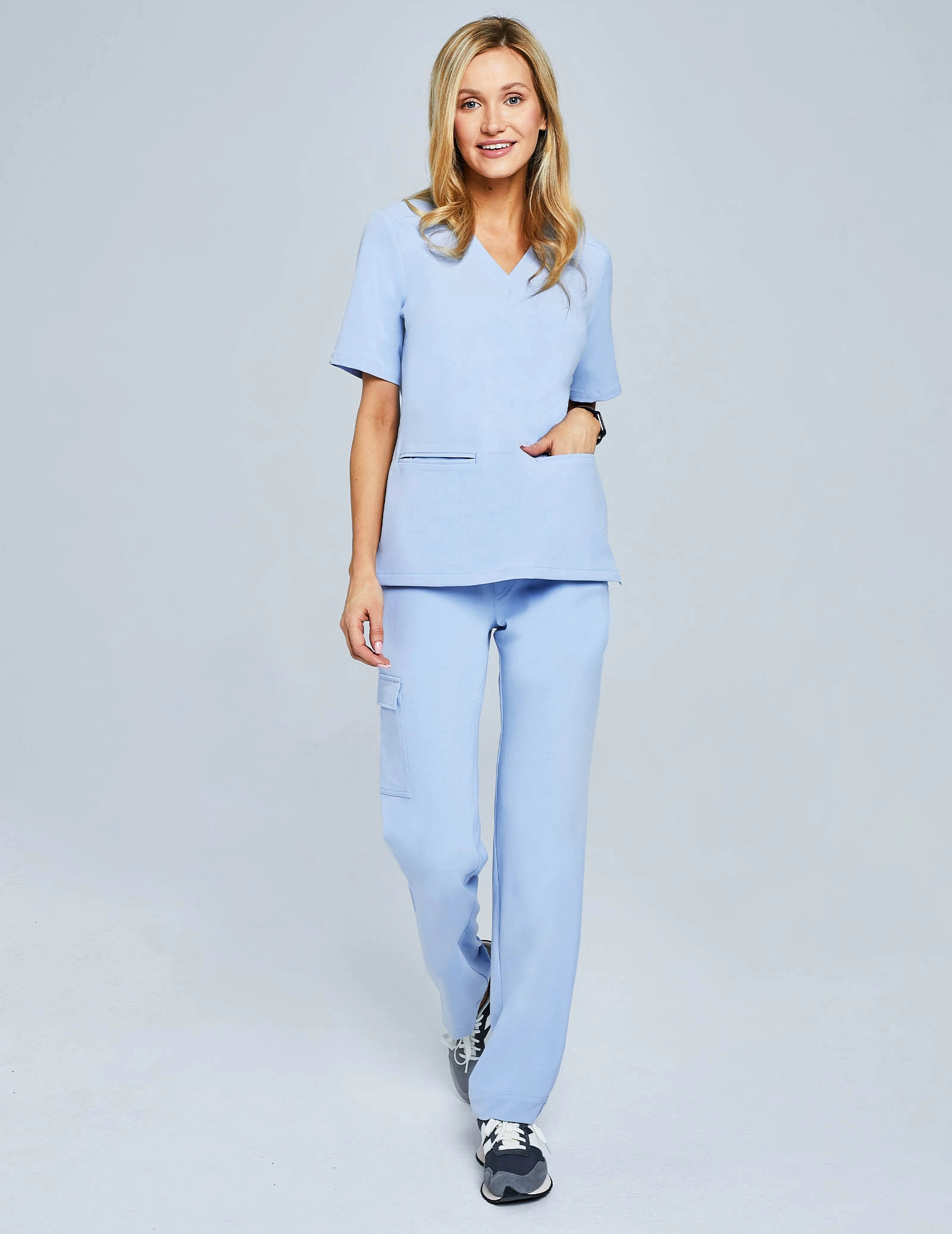 Medizinischer Kasack Casy - CEIL BLUE Medizinischer Kasack Casy - CEIL BLUE