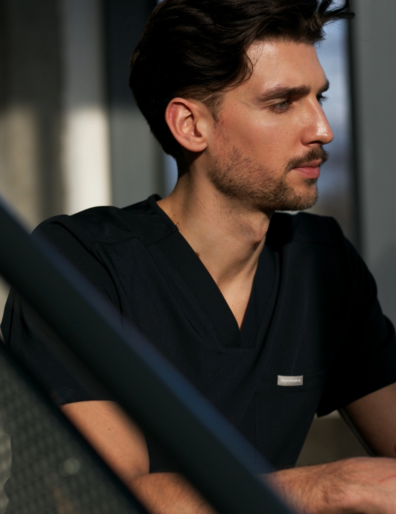 Herren Basic Hose-NACHTBLAU