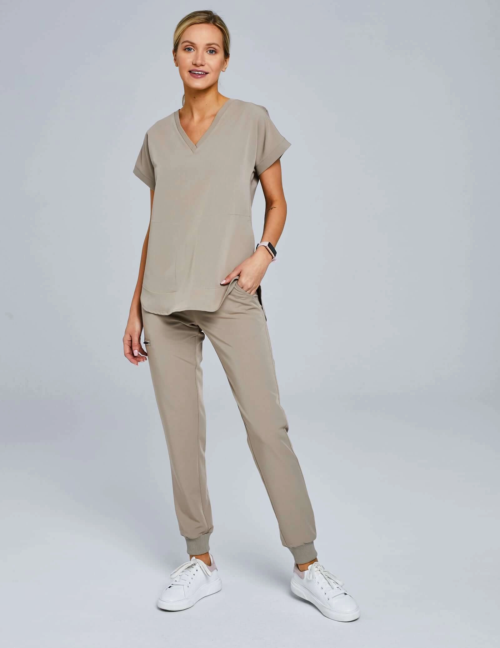 OUTLET Damen Jogger - BEIGE