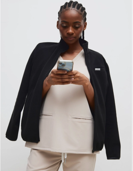 Damen Fleecejacke COZY...