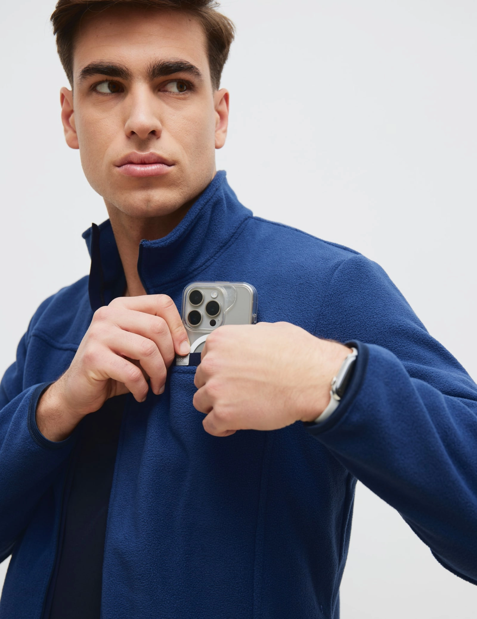 Herren Fleecejacke COZY HEAT - NAVY