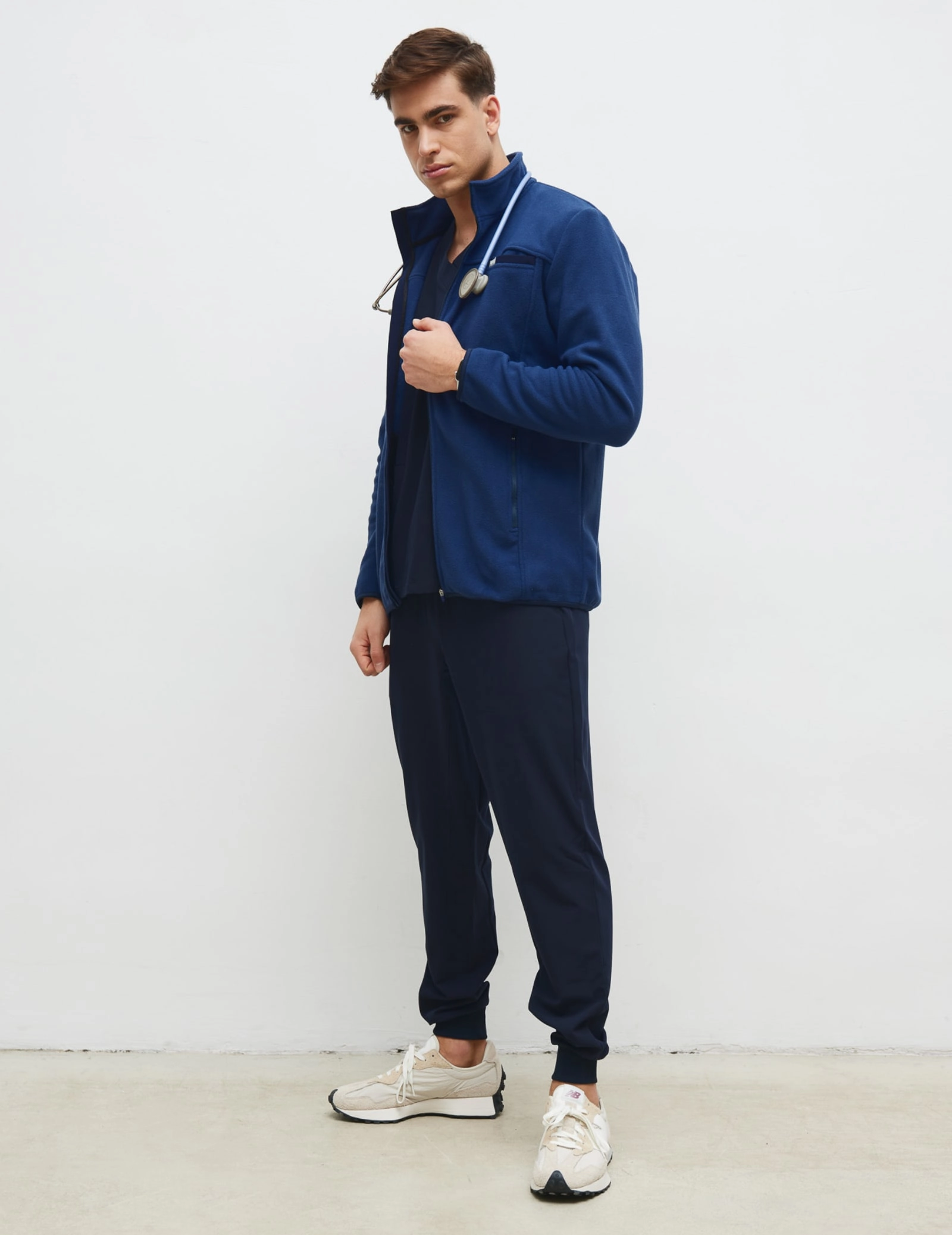 Herren Fleecejacke COZY HEAT - NAVY