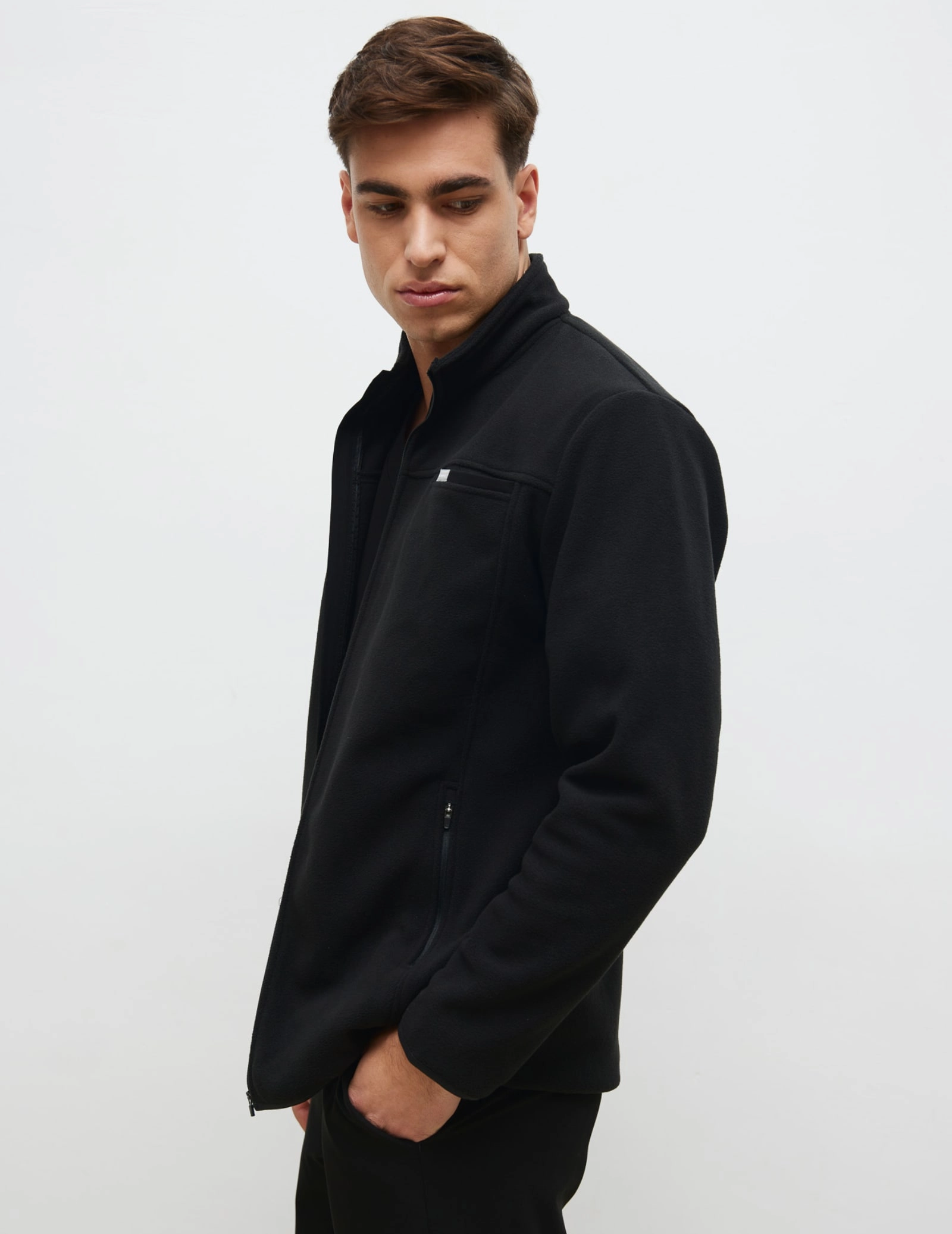 Herren Fleecejacke COZY HEAT - BLACK
