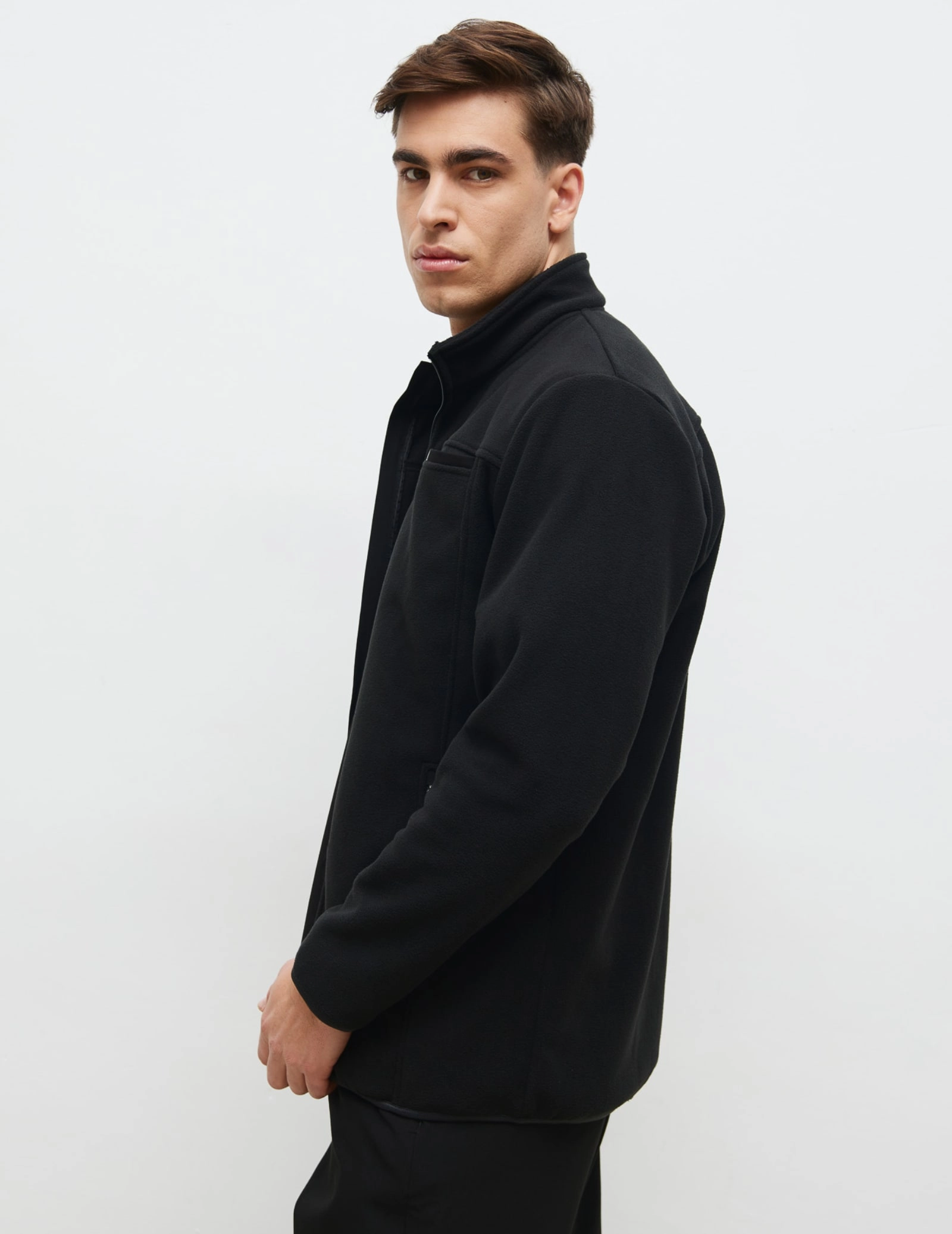 Herren Fleecejacke COZY HEAT - BLACK