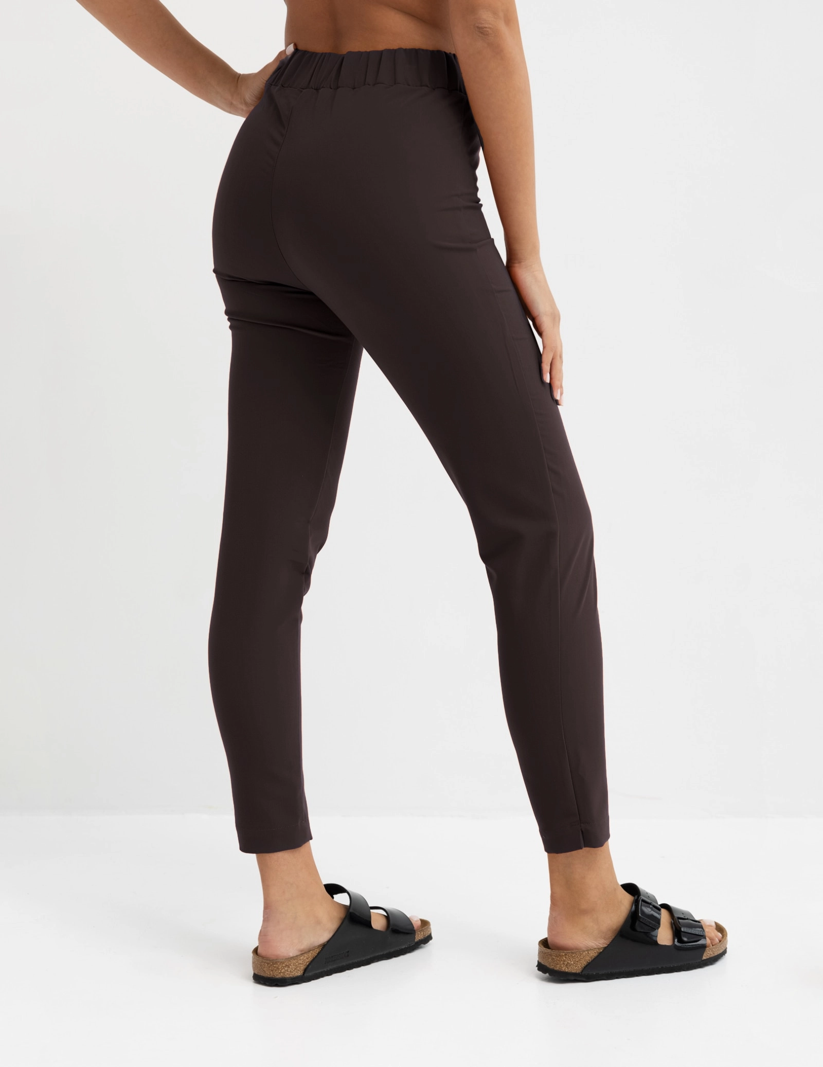 Damen Medizinische Hose Slim Fit - ESPRESSO