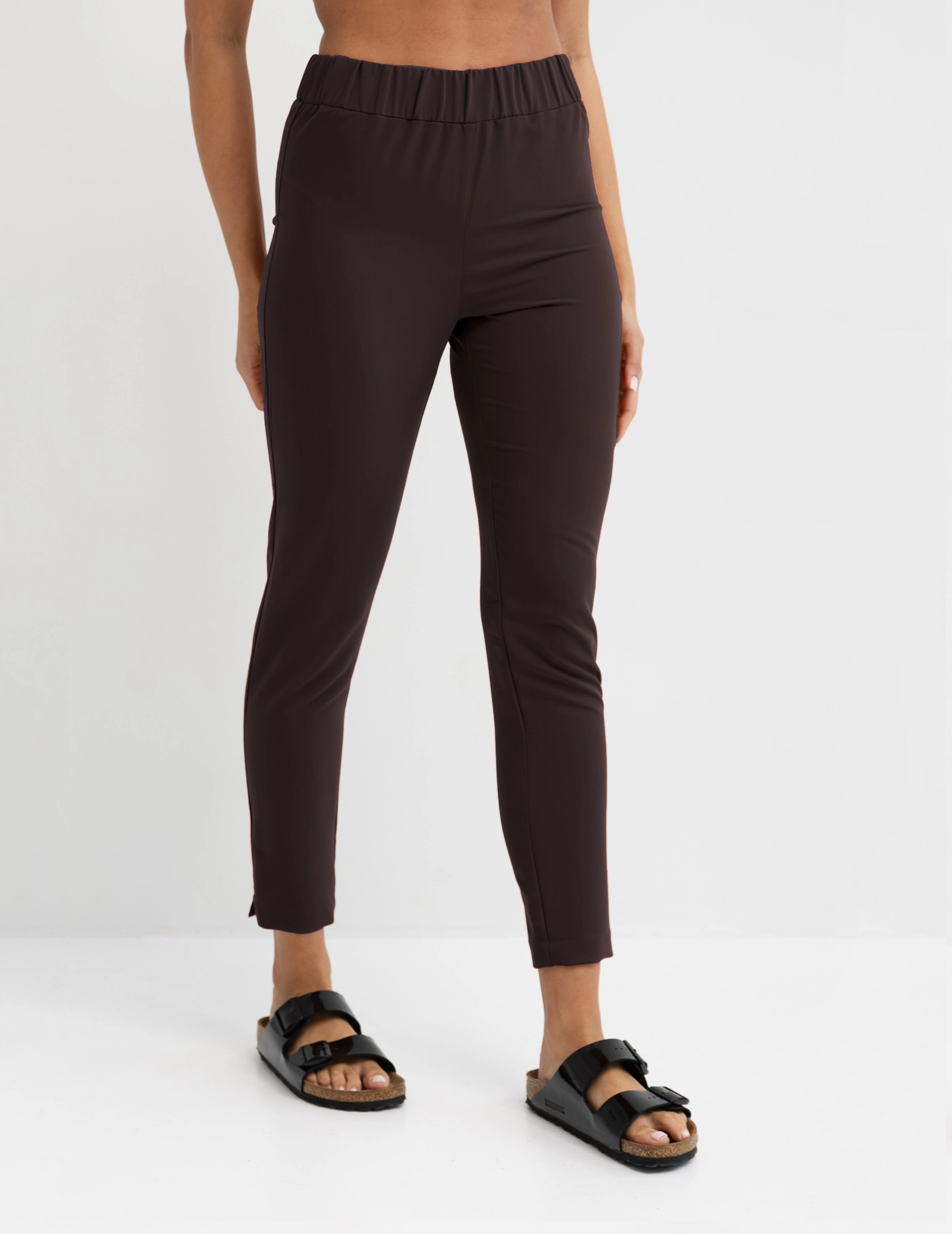 Damen Medizinische Hose Slim Fit - ESPRESSO