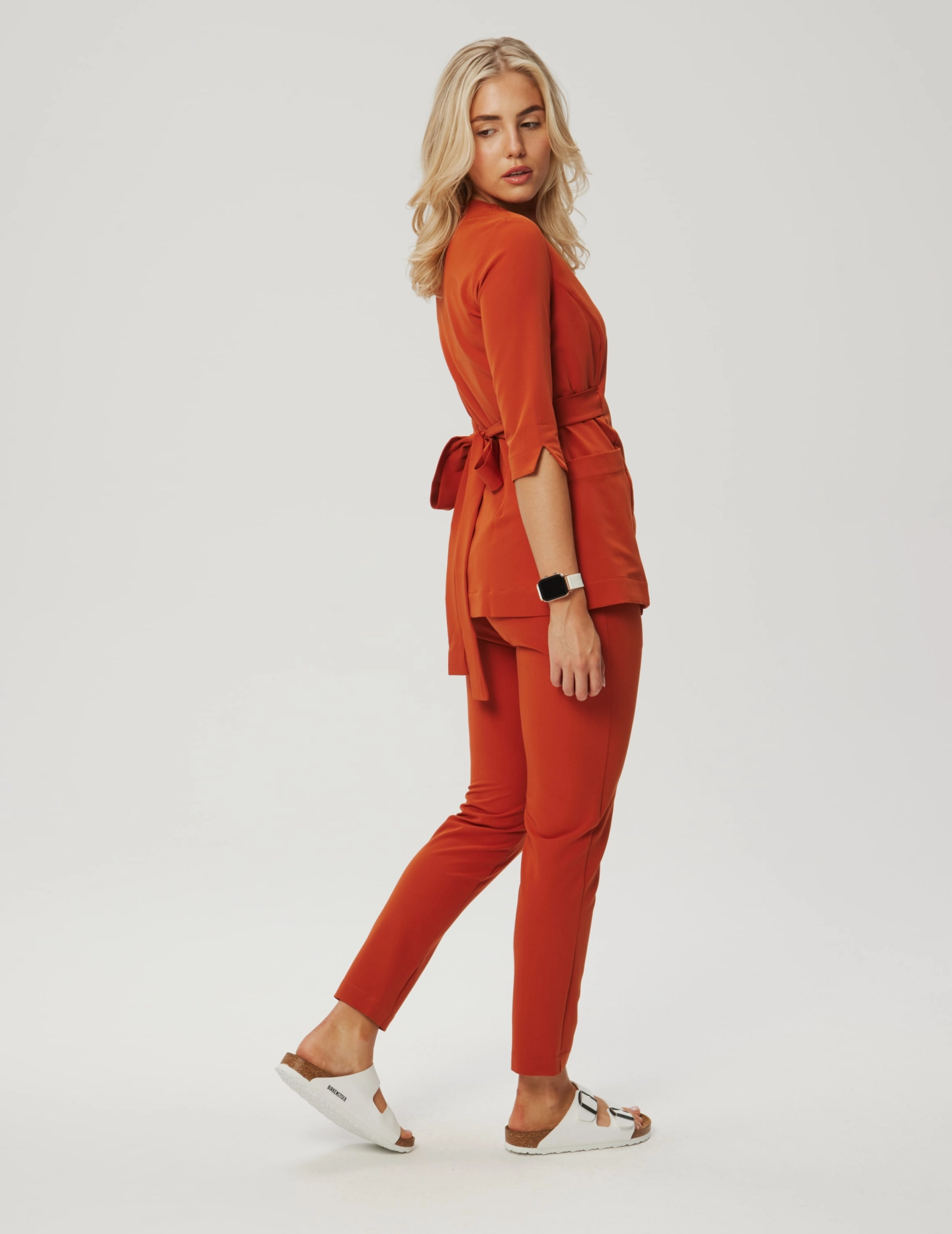 Medizinische Wickelbluse Rosalie - ROOIBOS TEA