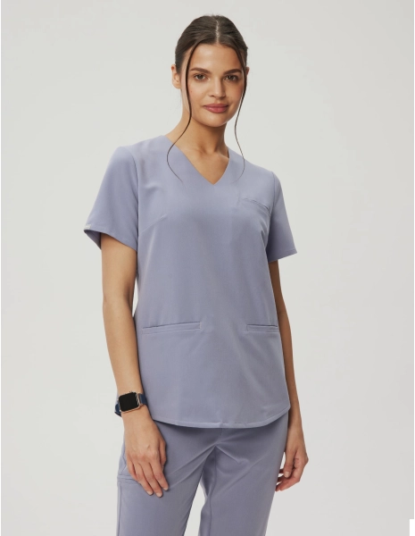 Medizinische Bluse Grace - BEIGE