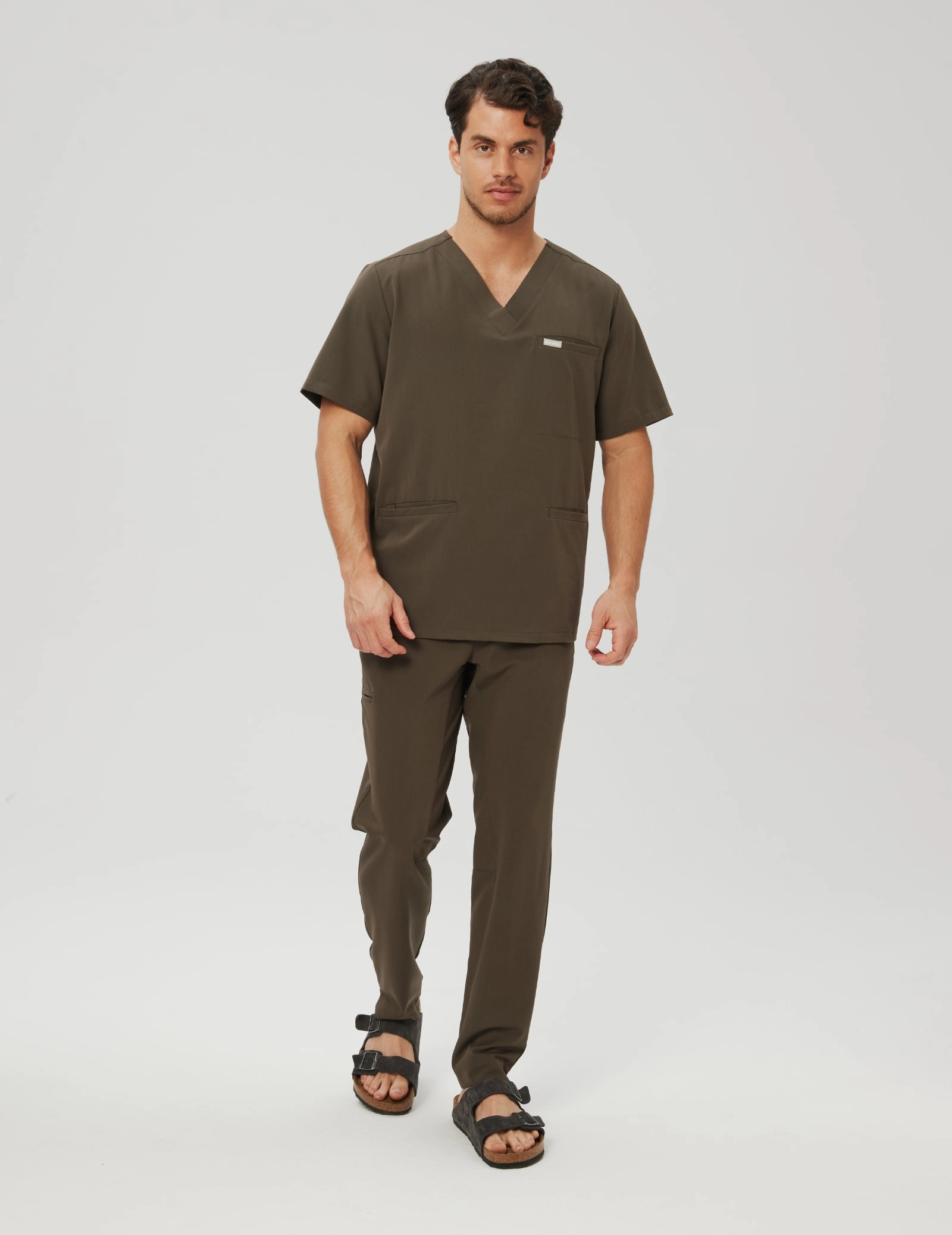 Herren Basic Hose - OLIVENACHT Herren Basic Hose - OLIVENACHT