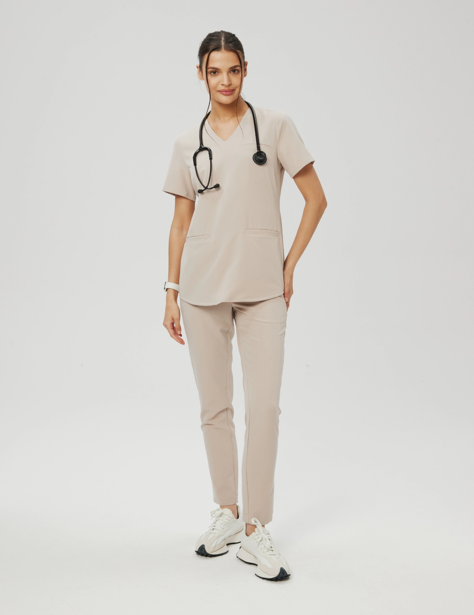 Basic-Hose für Frauen - SHARK GRAY