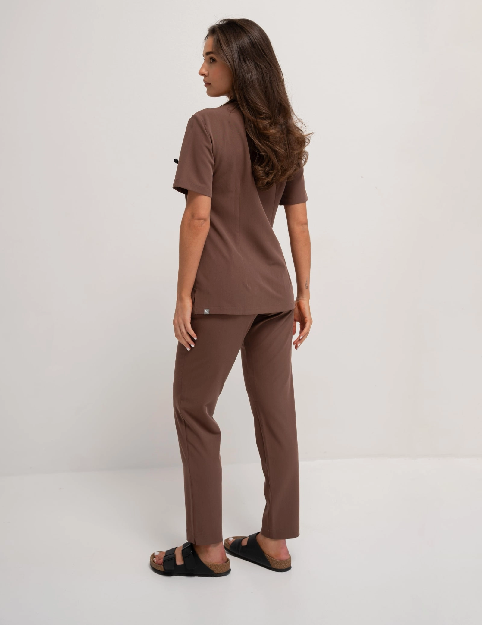 Medizinischer Kasack Casy - MILKY BROWN