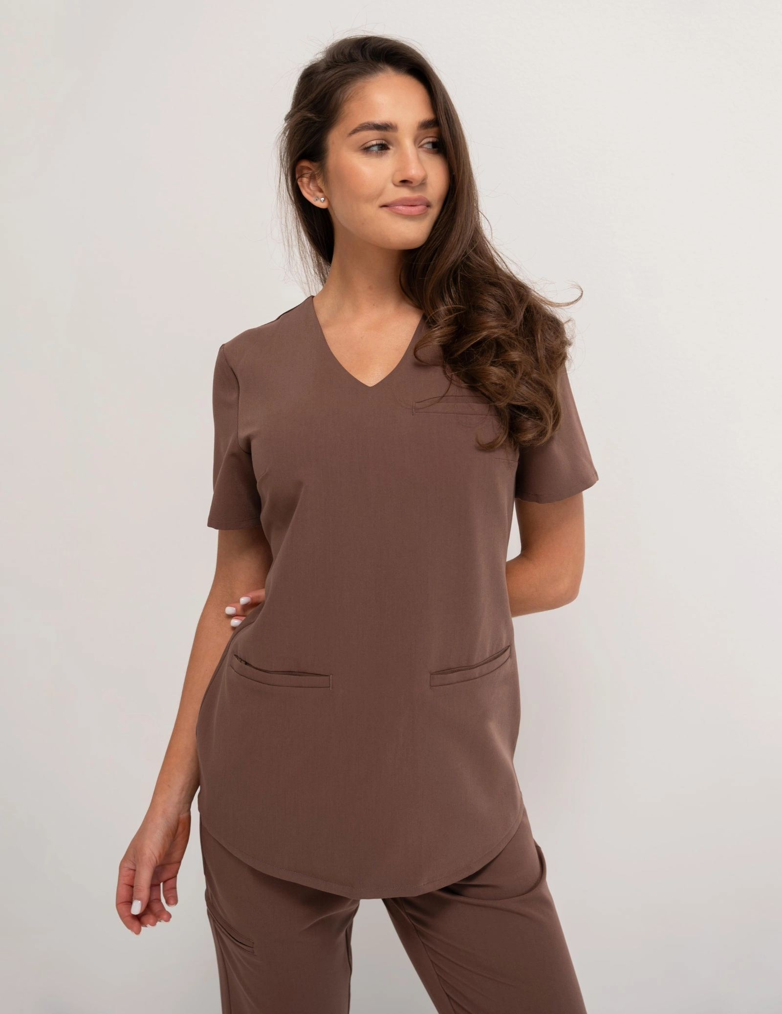 Medizinische Bluse Grace - BEIGE Medizinische Bluse Grace - BEIGE