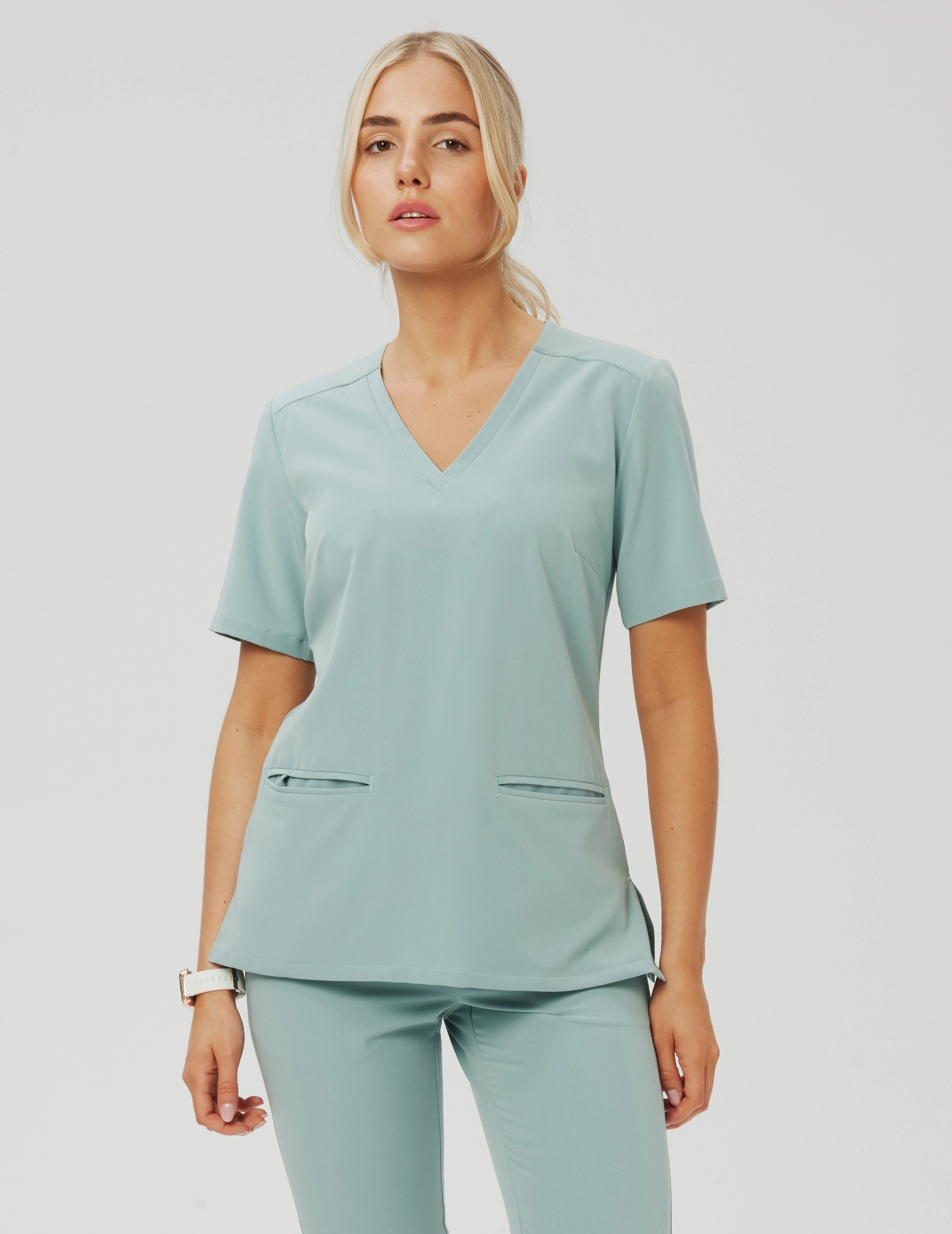 Medizinischer Kasack Casy - ICE BLUE