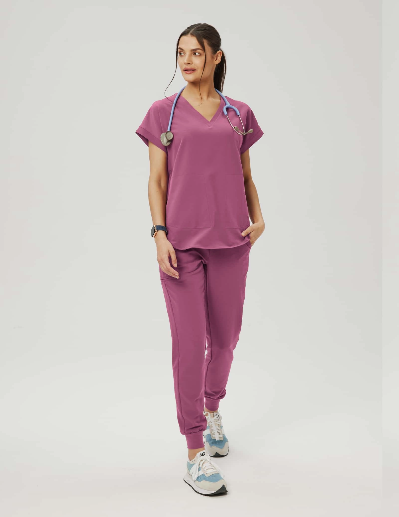 Medizinische Bluse Kendall - BERRY SHAKE Medizinische Bluse Kendall - BERRY SHAKE
