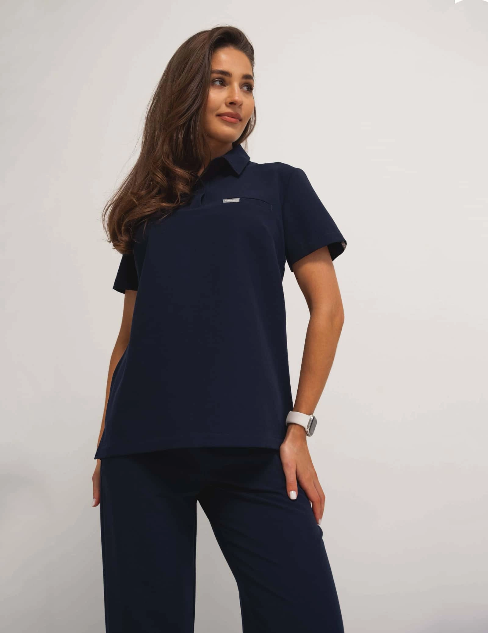 Medizinischer Kasack Polo- DARK NAVY