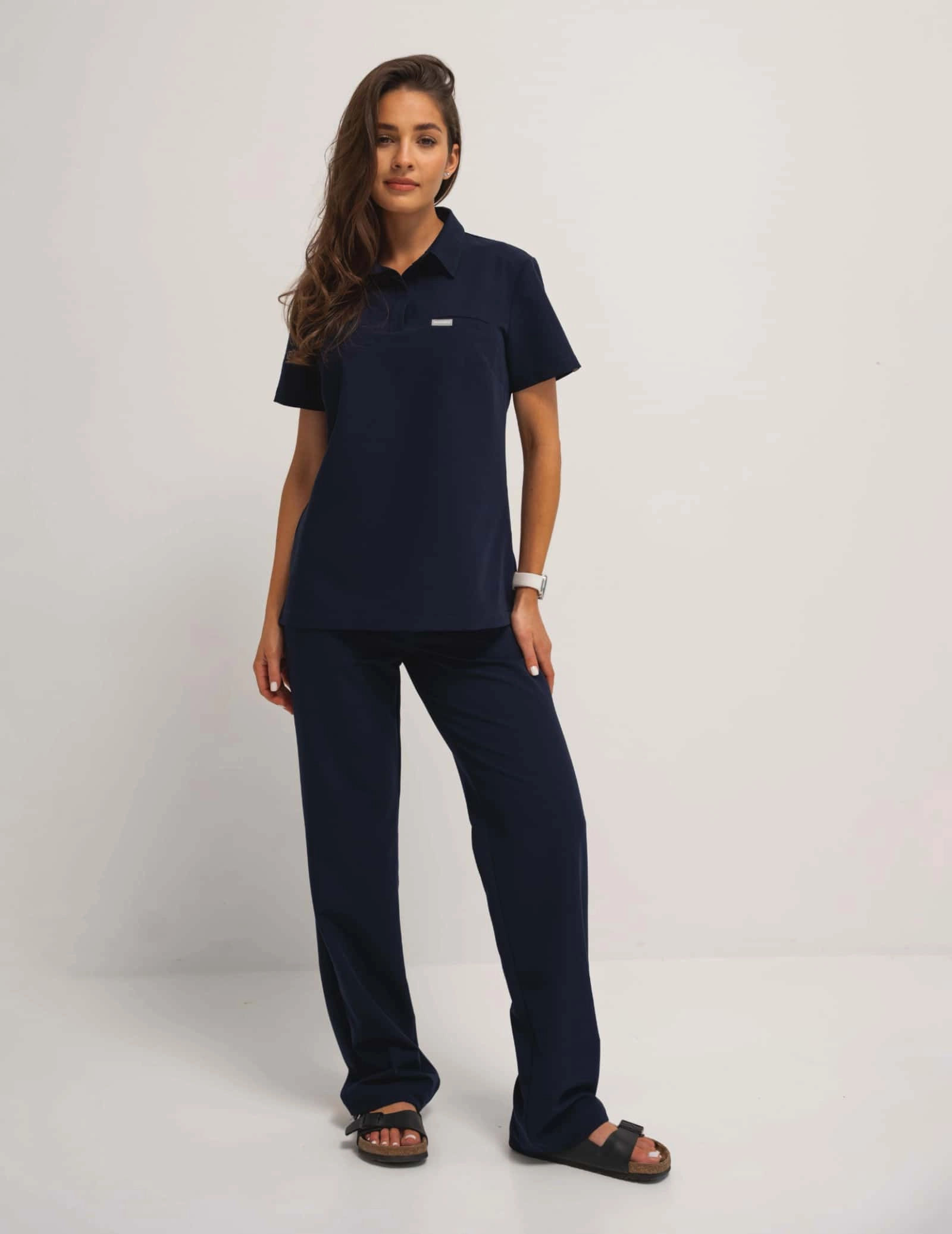 Medizinischer Kasack Polo- DARK NAVY