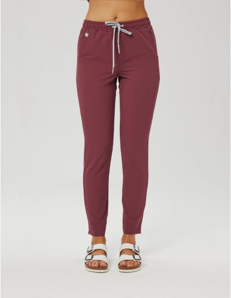 Damen Hose Basic - MULLED WINE