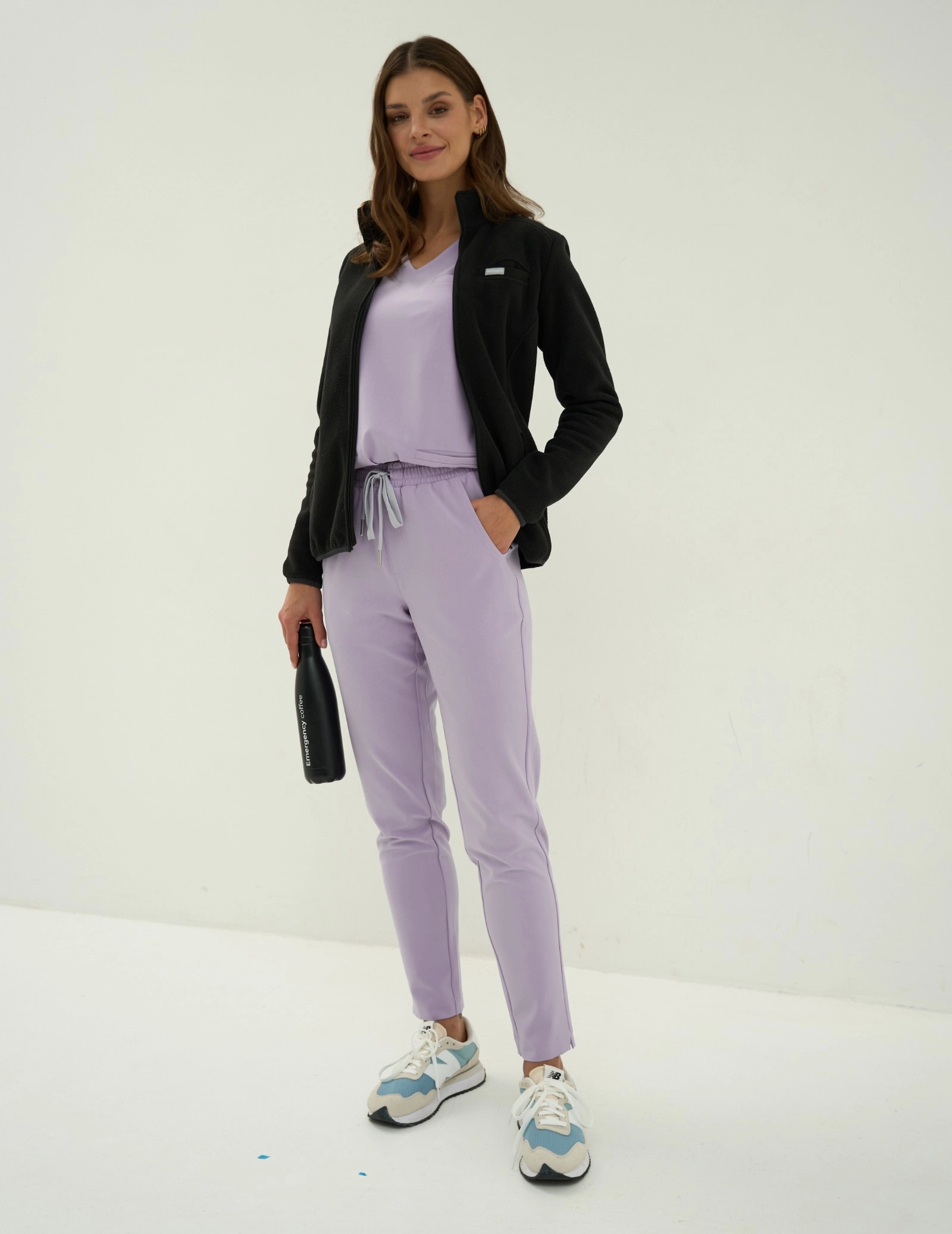 Medizinischer Kasack Grace - PURPLE HEATHER