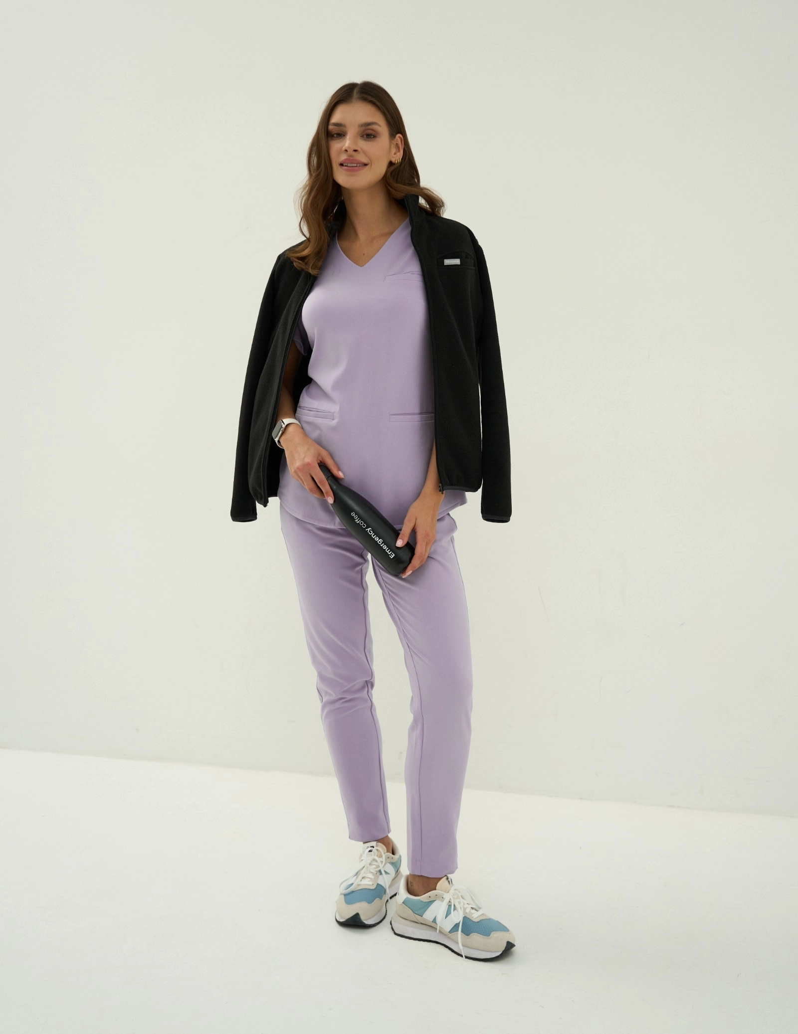 Medizinischer Kasack Grace - PURPLE HEATHER