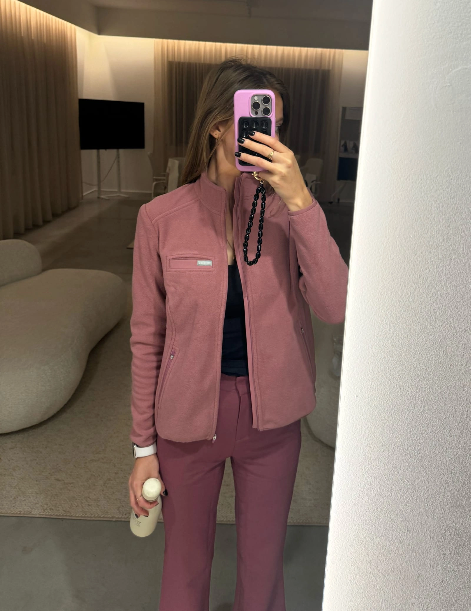 Damen Fleecejacke COZY HEAT - WOODROSE