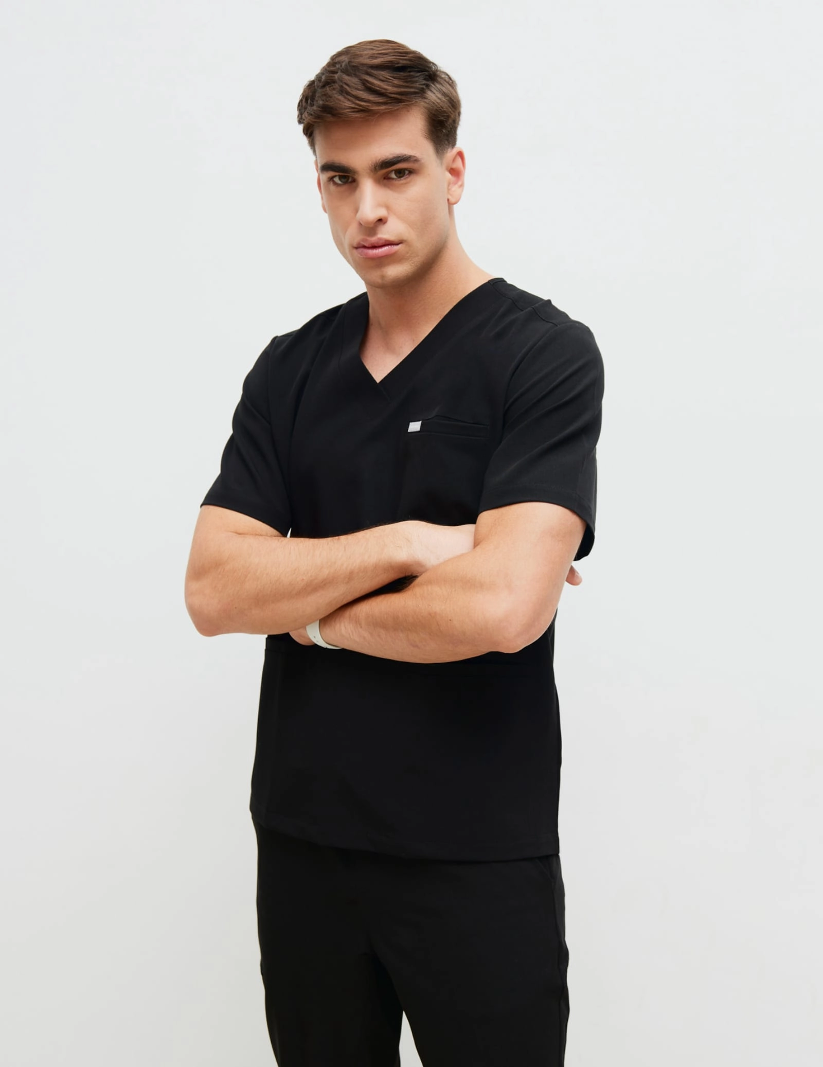 Medizinische Bluse Birbal - BLACK